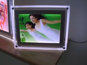 Akrila Super Slim Led Crystal Light Box