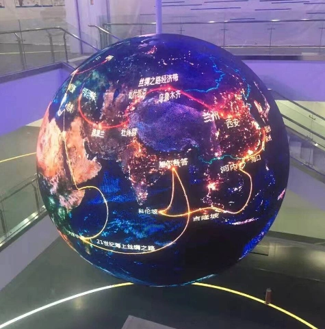 Jaunu produktu lodveida ekrāns iekštelpu LED lodīšu ekrāns reklāmai