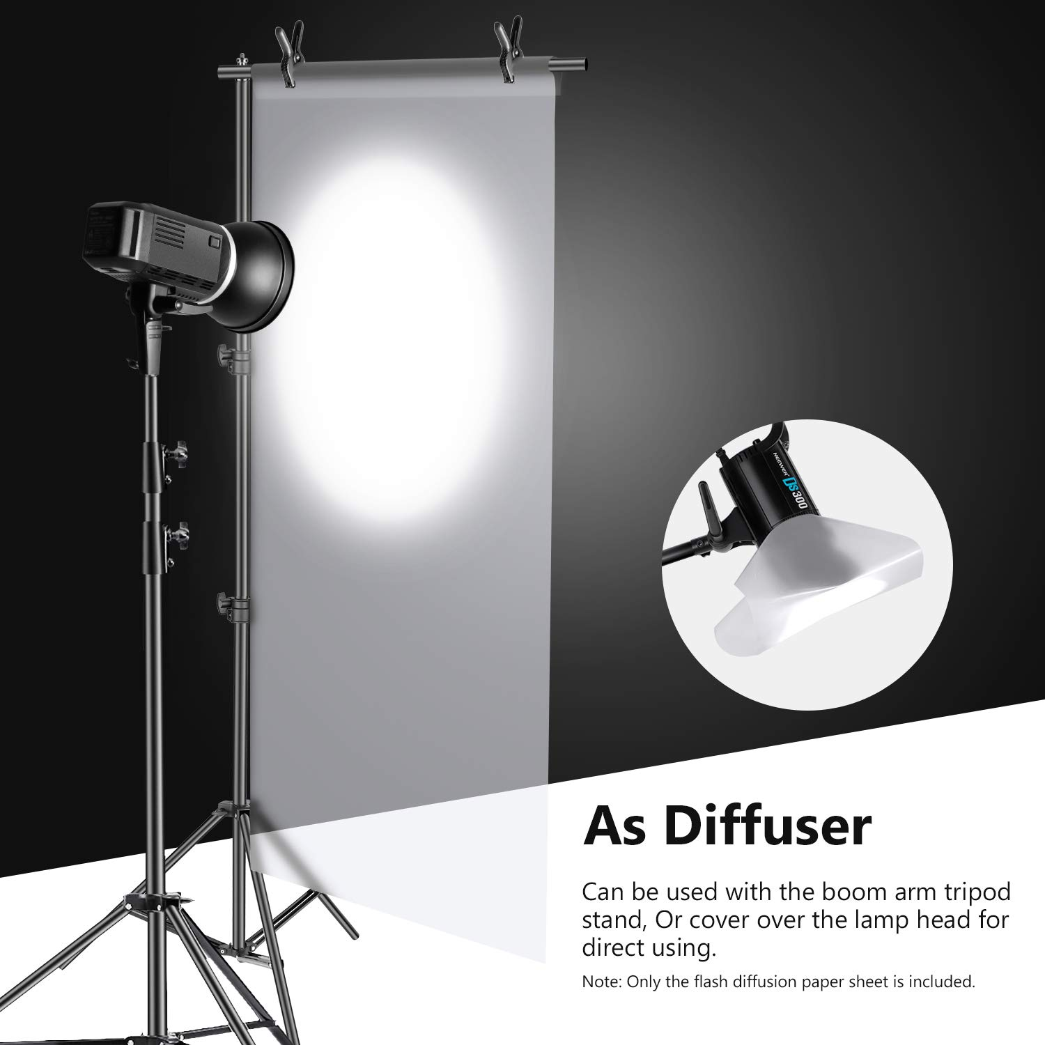 Diffuser sheet for Photography