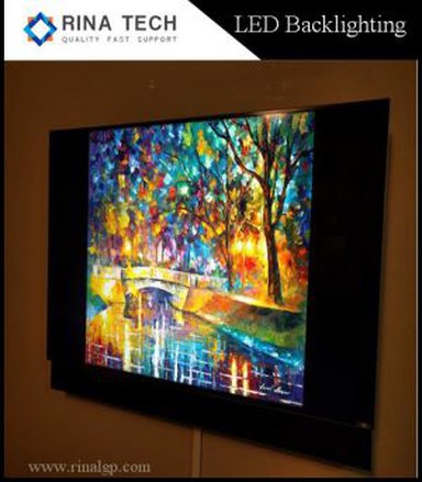 LED apgaismojums viedam televizoram