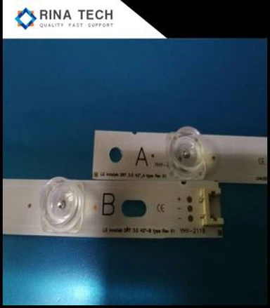 42 collu LG objektīvu sloksnes